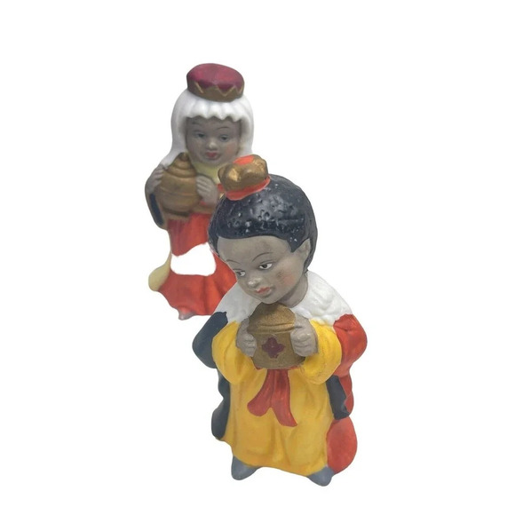 Nativity Christmas Avenue Porcelain 6 Not Complete - Picture 4 of 12